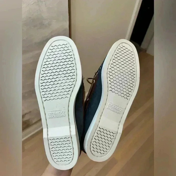 Sebago Docksides Women NEW Spinnaker 2-Eye Slip On Suede Boat Shoes Loafers 7.5 - Picture 7 of 9